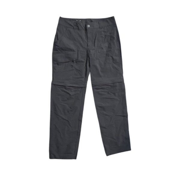 Columbia Mens Convertible Hiking Pants Gray Size 14  Nylon Lightweight Outdoor - Picture 3 of 10